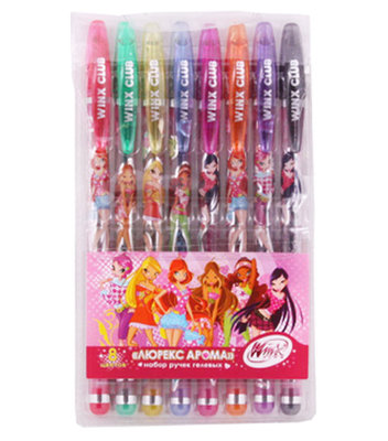Ручки гелевые 'Winx Club', 8 шт [G812-8/W] Ручки гелевые 'Winx Club', 8 шт [G812-8/W]