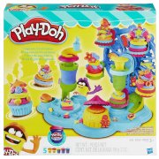 Набор для детского творчества с пластилином 'Праздник пирожных' (Cupcake Celebration, Карусель Сладостей), Play-Doh Plus, Hasbro [B1855]