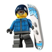 Минифигурка 'Сноубордист', серия 5 'из мешка', Lego Minifigures [8805-16]