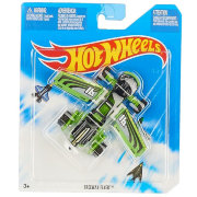 Коллекционная модель летательного аппарата Freeway Flyer, зеленая, Hot Wheels, Mattel [FCC75]