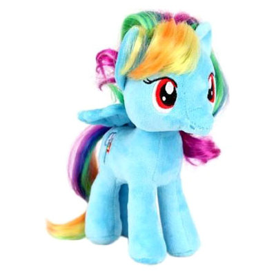 Мягкая игрушка &#039;Пони Rainbow Dash с гривой&#039;, 22 см, My Little Pony, Затейники [GT6662] Мягкая игрушка 'Пони Rainbow Dash с гривой', 22 см, My Little Pony, Затейники [GT6662]