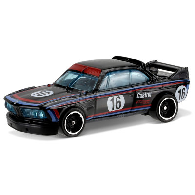 Модель автомобиля &#039;1973 BMW 3.0 CSL Race Car&#039;, чёрная, BMW Series, Hot Wheels [DHX63] Модель автомобиля '1973 BMW 3.0 CSL Race Car', чёрная, BMW Series, Hot Wheels [DHX63]

