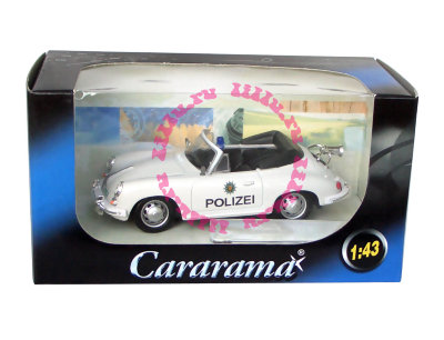 Модель полицейского автомобиля Porsche 356B, 1:43, Cararama [251PND-10] Модель полицейского автомобиля Porsche 356B, 1:43, Cararama [251PND-10]