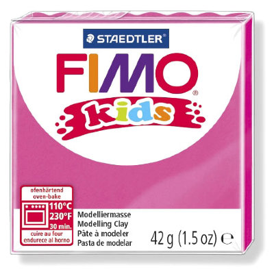 Полимерная глина FIMO Kids, розовая, 42г, FIMO [8030-220] Полимерная глина FIMO Kids, розовая, 42г, FIMO [8030-220]