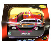 Модель автомобиля службы спасения BMW X5 1:72, Cararama [171XND-03]