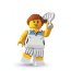 Минифигурка 'Теннисистка', серия 3 'из мешка', Lego Minifigures [8803-10] - 8803-3.jpg