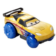 Машинка 'Hydro Wheels Jeff Corvette', серия 'Тачки. Трюковые машинки' (Cars - Stunt Racers), Mattel [Y1341]