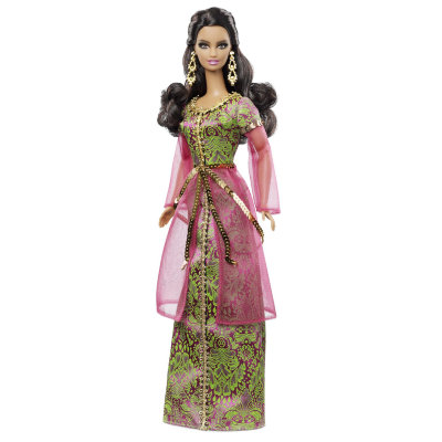 Барби Морокко (Morocco Barbie Doll) из серии 'Куклы мира', Barbie Pink Label, коллекционная Mattel [X8425] Барби Морокко (Morocco Barbie Doll) из серии 'Куклы мира', Barbie Pink Label, коллекционная Mattel [X8425]