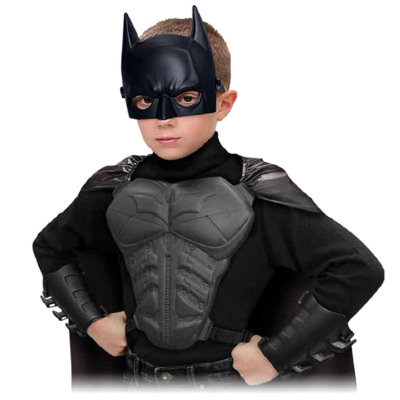 Детский костюм с маской 'Batman' (Бэтмен), размер 4-7 лет [63230] Детский костюм с маской 'Batman' (Бэтмен), размер 4-7 лет, Rubie's [4866]