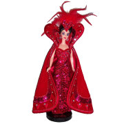 Кукла Барби 'Королева сердец от Боба Маки' (Bob Mackie Queen of Hearts Barbie), коллекционная, Mattel [12046]