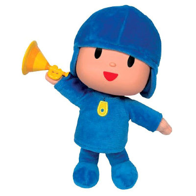 Мягкая игрушка 'Мальчик Покойо', 24 см, со звуком, Pocoyo, Bandai [24731] Мягкая игрушка 'Мальчик Покойо', 24 см, со звуком, Pocoyo, Bandai [24731]
