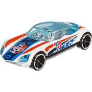 Коллекционная модель автомобиля 'Avant Garde', бело-голубая, специальная серия 'Футбол', Hot Wheels, Mattel [DJL46]