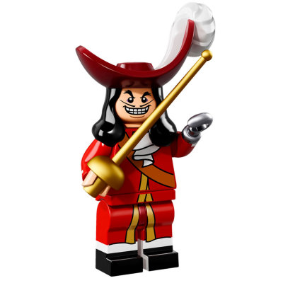 Минифигурка &#039;Капитан Крюк&#039;, серия Disney &#039;из мешка&#039;, Lego Minifigures [71012-16] Минифигурка 'Капитан Крюк', серия Disney 'из мешка', Lego Minifigures [71012-16]