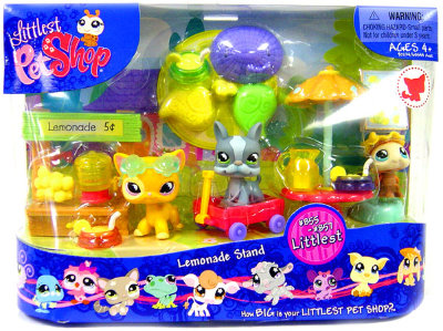 Игровой набор &#039;Лимонадный ларёк&#039;, Littlest Pet Shop, Hasbro [90234] Игровой набор 'Лимонадный ларёк', Littlest Pet Shop, Hasbro [90234]