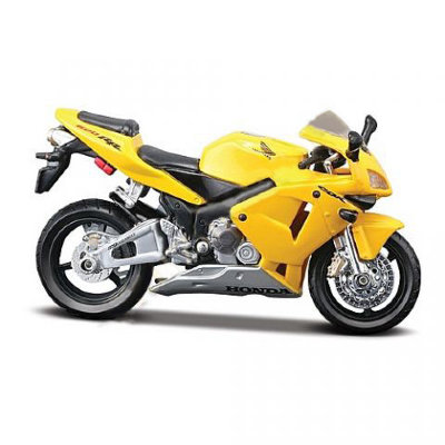 Модель мотоцикла Honda CBR 600RR, 1:18, желтая, Bburago [18-51016Y] Модель мотоцикла Honda CBR 600RR, 1:18, желтая, Bburago [18-51016Y]