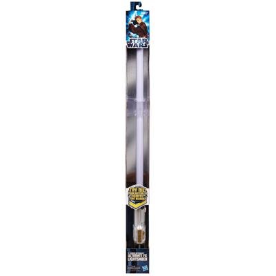 Игрушка 'Световой меч Энакина Скайуокера' (Anakin Skywalker Ultimate FX Lightsaber), со световыми и звуковыми эффектами, из серии 'Star Wars' (Звездные войны. Войны клонов), Hasbro [36854] Игрушка 'Световой меч Энакина Скайуокера' (Anakin Skywalker Ultimate FX Lightsaber), со световыми и звуковыми эффектами, из серии 'Star Wars' (Звездные войны. Войны клонов), Hasbro [36854]