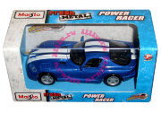 Модель автомобиля Dodge Viper GTS, синий металлик, 1:38-1:46, Pull-Back, Maisto [21001-31]