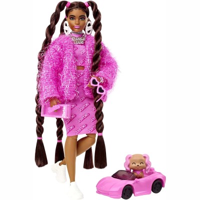 Шарнирная кукла Барби #14 из серии &#039;Extra&#039;, Barbie, Mattel [HHN06] Шарнирная кукла Барби #14 из серии 'Extra', Barbie, Mattel [HHN06]