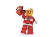 Минифигурка 'Гонщик', серия 3 'из мешка', Lego Minifigures [8803-11]