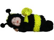 Кукла 'Спящий младенец-пчёлка', 23 см, Anne Geddes [579110]