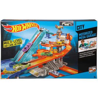 Игровой набор 'Моторизованный Мега-гараж' (Motorised Mega Garage), Hot Wheels, Mattel [BGJ18] Игровой набор 'Моторизованный Мега-гараж' (Motorised Mega Garage), Hot Wheels, Mattel [BGJ18]