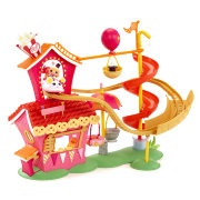 Игровой набор 'Парк аттракционов' (Silly Funhouse) с эксклюзивной мини-куклой Misty Mysterious, 7 см, Lalaloopsy Mini [514343]