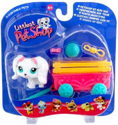 Зверюшка из серии 'Путешествие' - Белая Болонка, Littlest Pet Shop [50679]