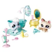 Игровой набор 'Ванная, с Тюленем и Кошкой, Littlest Pet Shop, Hasbro [92494]