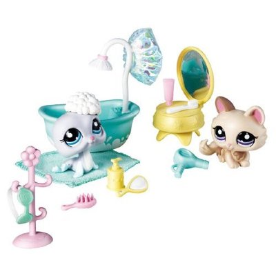 Игровой набор 'Ванная, с Тюленем и Кошкой, Littlest Pet Shop, Hasbro [92494] Игровой набор 'Ванная, с Тюленем и Кошкой, Littlest Pet Shop, Hasbro [92494]