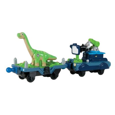 Набор 'Вагончики с динозавром и с телекамерой' (Dinosaur and Camera Cars), Chuggington [LC54075] Набор 'Вагончики с динозавром и с телекамерой' (Dinosaur and Camera Cars), Chuggington [LC54075]
