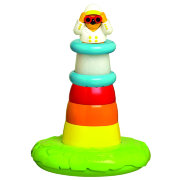 * Игрушка для ванны 'Пирамидка 'Маяк' (Stack n Play Lighthouse), из серии AquaFun, Tomy [72194]