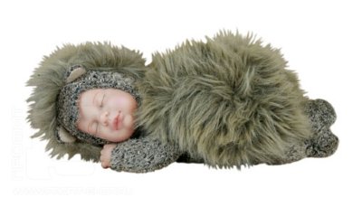 Кукла &#039;Спящий младенец-ёжик, мальчик&#039;, 23 см, Anne Geddes [579121] Кукла 'Спящий младенец-ёжик', 23 см, Anne Geddes [579121]