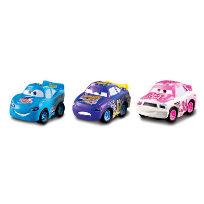 Набор трех микро-машинок 'Tank Coat, Bling Bling Lightning McQueen, Transberry Juice', серия 'Тачки. Микро-Дрифтеры' (Cars - Micro Drifters), Mattel [Y1122] Набор трех микро-машинок 'Tank Coat, Bling Bling Lightning McQueen, Transberry Juice', серия 'Тачки. Микро-Дрифтеры' (Cars - Micro Drifters), Mattel [Y1122]