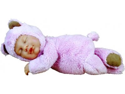 Кукла 'Спящий младенец-медвежонок', розовый, 23 см, Anne Geddes [579102] Кукла 'Спящий младенец-медвежонок', розовый, 23 см, Anne Geddes [579102]