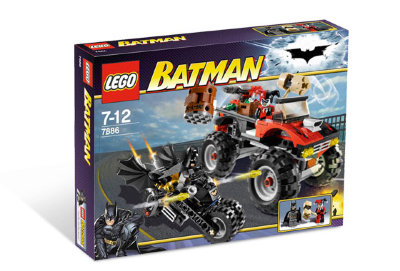 Конструктор &quot;Бэтцикл: Грузовик Харли Куин&quot;, серия Lego Batman [7886] Конструктор "Бэтцикл: Грузовик Харли Куин", серия Lego Batman [7886]