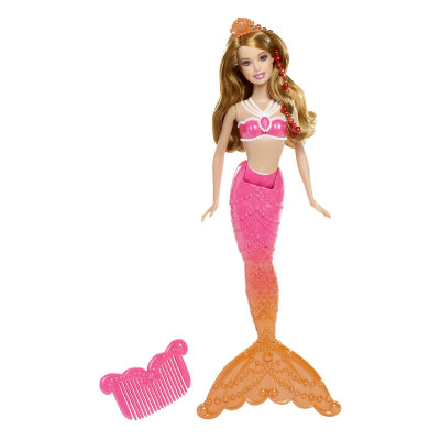 Кукла Барби-русалка из серии &#039;Жемчужная принцесса&#039;, красная, Barbie, Mattel [BDB49] Кукла Барби-русалка из серии 'Жемчужная принцесса', красная, Barbie, Mattel [BDB49]