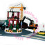 Игровой набор с элементами дороги 'Полицейский участок и стройплощадка' 1:72, серия 'Play-Town 2', Cararama [702] - car702-2a.lillu.ru.jpg