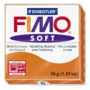 Полимерная глина FIMO Soft Mandarin, мандарин, 56г, FIMO [8020-42]