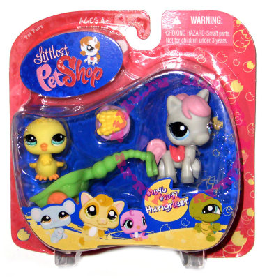 Зверюшки из серии 'Парочки' - Цыпленок и Лошадка, специальная серия, Littlest Pet Shop [15229] Зверюшки из серии 'Парочки' - Цыпленок и Лошадка, специальная серия, Littlest Pet Shop [15229]