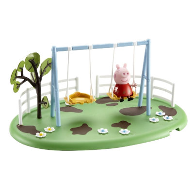 Игровой набор 'Качели подвесные' из серии 'Игровая площадка Пеппы', Peppa Pig [19069-2/28776] Игровой набор 'Качели' из серии 'Игровая площадка Пеппы', Peppa Pig [19069-2]