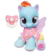 Интерактивная игрушка 'Пони Рэйнбоу Дэш - Малютка Радуга' (Rainbow Dash), русская версия, My Little Pony, Hasbro [37072]