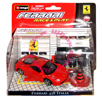 Игровой набор с Ferrari 458 Italia, 1:43, серия &#039;Гараж&#039;, Bburago [18-31100-07] Игровой набор с Ferrari 458 Italia, 1:43, серия 'Гараж', Bburago [18-31100-07]