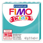 Полимерная глина FIMO Kids, бирюзовая, 42г, FIMO [8030-39]