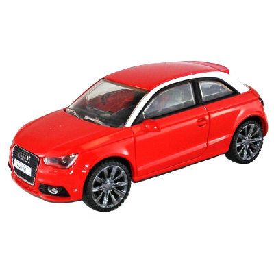 Модель автомобиля Audi A1, 1:43, красная, Rastar [58200r] Модель автомобиля Audi A1, 1:43, красная, Rastar [58200r]