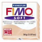 Полимерная глина FIMO Soft Flesh, телесная, 56г, FIMO [8020-43]
