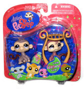 Зверюшки из серии 'Парочки' - пара Мартышек, специальная серия, Littlest Pet Shop [15230]