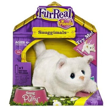 Интерактивная игрушка &#039;Котёнок белый&#039;, FurReal Friends, Hasbro [25927] Интерактивная игрушка 'Котёнок белый', FurReal Friends, Hasbro [25927]