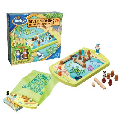 Игра-головоломка &#039;River Crossing Jr.&#039; - &#039;Переправа для малышей&#039;, Thinkfun [7040] Игра-головоломка 'River Crossing Jr.' - 'Переправа для малышей', Thinkfun [7040]