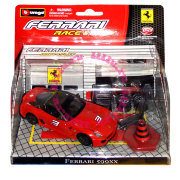 Игровой набор с Ferrari 599xx, 1:43, серия 'Гараж', Bburago [18-31100-08]