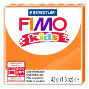 Полимерная глина FIMO Kids, оранжевая, 42г, FIMO [8030-4]
